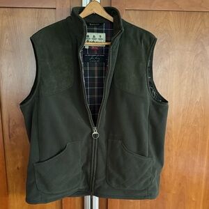 Barbour Olive Green Quilted Vest